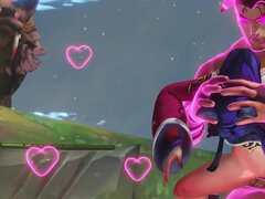 3D Ahri and Yasuo Hardcore Sex Lol