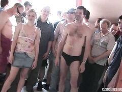 Grote kont, Blond, Pijpbeurt, Dubbele penetratie, Groepseks, Groep, Hardcore, Tieten likken