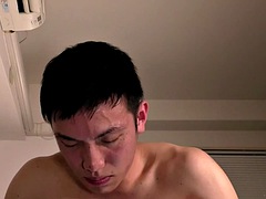 Asiatisk, Sperma shot, Homosexuell, Handjobb, Japansk