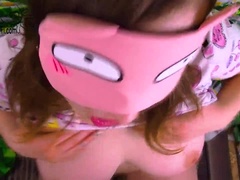 Amatéři, Kuřba, Brunetka, Stříkání spermatu, Dávení penisem, Péro, Honění, Teenka