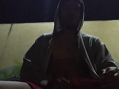 Iso kulli, Spermashotti, Käsihoito, Itsetyydytys, Meksikolainen, Ulkona, Julkinen, Soolo