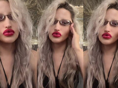 Amateur, Poupée, Femme dominatrice, Fétiche, Lunettes, Mère que j'aimerais baiser, Solo