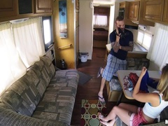 Ohio Hottie Banged in the RV