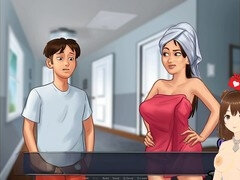 Anal, Cul à la bouche, Salle de bains, Gros cul, Fille latino, Belle mère