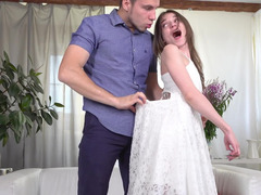 Kuřba, Brunetka, Na obličej, Prstění, Honění, Hardcore, Hd, Různé pohledy