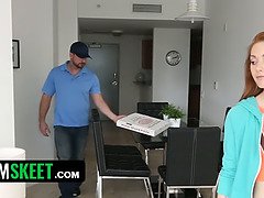 Grote lul, Pijpbeurt, Bruinharig, Sperma, Lul, Kut duiken, Geschoren, Tiener