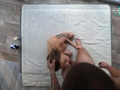 Enthousiasteling, Pijpbeurt, Sperma shot, Masseren, Masturbatie, Mager, Tiener