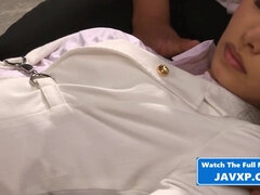 Amazing Japanese Teenage Banged By 2 Men