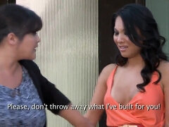 Cute love story of popular Asian pornstar Asa Akira