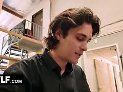 Gigantic cougar Richelle Ryan breaks in a brand fresh stud and takes his teenager cock