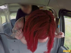 Taxi driver satisfies naughty Sabien DeMonia