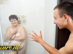 Bbw stor vacker kvinna, Bystig, Cougar, Doggystyle, Granny, Hardcore, Hd, Naturliga tuttar