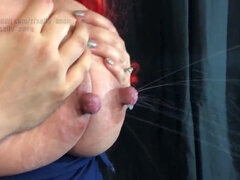 Baben, Fingering, Flexibel, Bröstvårtor, Fitta, Sprutande, Tuttar, Våt