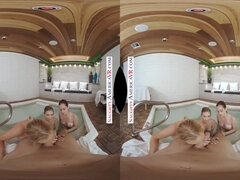 Insane America Spa day for Lily Glee, Macy Meadows, & Paisley Porter