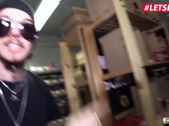 Big Fake Tits Blonde Teen Has Rough SEX In The Warehouse - Jason steel