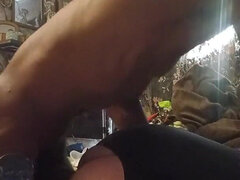 Afrykański, Czarny, Para, Domowej roboty, Wielorasowy, Dojrzałe, Cipka