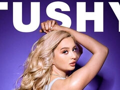 18, Rumpe, Stor kukk, Blond, Bakfra, Naturlige bryster, Tynn, Tenåring