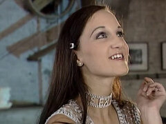 오랄섹스, 흑갈색 머리, 사정 샷, 유럽인, 독일인, 빈티지