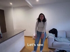 Blonde Maid Scarlett Gets Horny While Cleaning