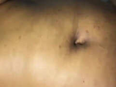Amatör, Stor stjärt, Svart, Fingering, Naken, Fitta, Sprutande