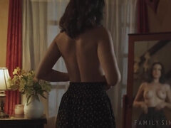 Beauté, Gros seins, Sucer une bite, Brunette brune, Hd, Mère que j'aimerais baiser, Pov, Nénés