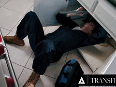 TRANSFIXED - Ariel Demure's Multiple Attempts To Seduce Oblivious Plumber Crush