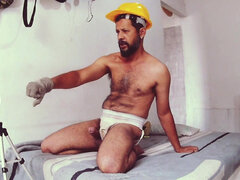Amador amadora, Jato de porra, Pés, Fetiche, Peludoa, Punheta, Masturbação, Solo chão