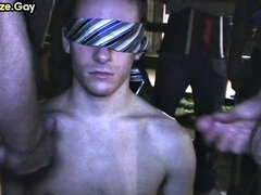 Straight real analbanging in dorm party