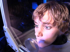 BDSM scene featuring blowjobs and teasing with sex toys