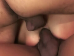 Anal, Avsugning, Sperma shot, Dubbelpenetrering, Hd, Lesbisk, Strumpbyxor, Fitta