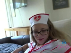 Riley Star: The Sexy Nurse Craving Your Load