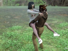 Tredimensionel, Amerikansk, Kinesisk