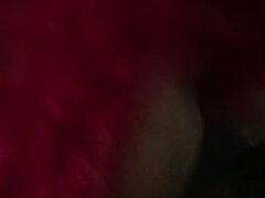 Amateur, Negro, Mamada, Semen en la boca, Novia, Pelirrojo