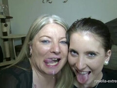 Gorge profonde, En levrette, Faciale, Bâillonner, Allemand, Mère que j'aimerais baiser, Adolescente, Plan cul à trois