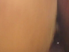 Hot Babe Riding Hard Cock with Her Huge Ass