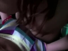 Rich Family Chinese Girl Screwing in Car - Hard Fuck