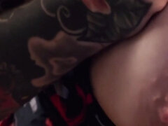 Bbw stor vacker kvinna, Brittisk, Grovt språk, Kvinna, Hårig, Milf, Solo, Tatuering