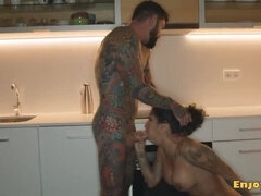 Big Tits Brunette Venus Afrodita Loves Rough Hardcore Sex with Juan Lucho - HD Porn