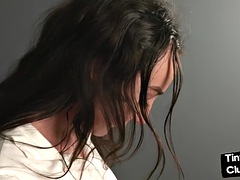 Amatør, Babe, Svart, Mørk, Dominerende kvinne, Sexy undertøy, Piercingen, Tattovering