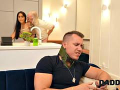 美女, 美人, フェラチオ, 捕まる, 浮気者, 彼女, ハードコア, オッパイの