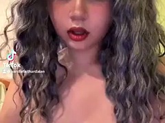 Sexy TikTok slut with big tits Vanilla Faith