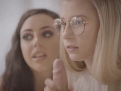 Mamada, Clásico, Polla, Pezones, Coño, Adolescente, Trio, Tetas