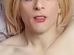 Amatör, Blondin, Europeisk, Fetisch, Klackar, Solo, Stockings, Tuttar