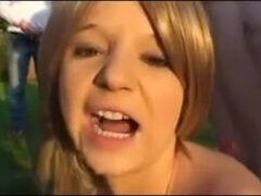 Stříkání spermatu, Gangbang, Německé, Orgie