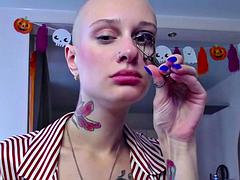 Bald head princess deepthroat