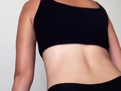 18 éves, Amatőr, Szépség, Fehérnemű, Egyedül, Tini