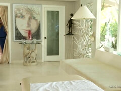 お尻, ブロンド, 茶髪の, チン, Hd, レズビアン, マッサージ, オッパイの