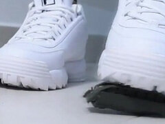 Brunette, Kvinde dominans, Fetish, Fod fetish, Pov, Slave