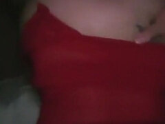 Tetas grandes, Mamada, Semen en la boca, Casero, Latina, Tetas