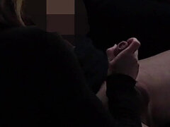 Leie, Blasen, Spermaladung, Handjob, Hausfrau, Öffentlich, Student, Ehefrau